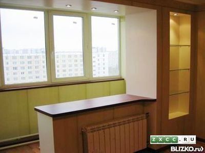Увеличение жилой площади за счет балкона или лоджии в йошкар.