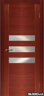 Межкомнатная дверь из натурального шпона Matadoor "Руно" цвета "Макоре"