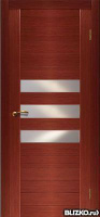 Межкомнатная дверь из натурального шпона Matadoor "Руно" цвета "Макоре"