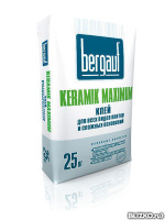 Клей для всех видов кафеля Keramik Maximum (меш. 25 кг) BERGAUF