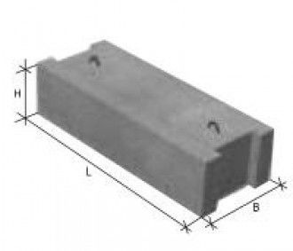 Фундаментный блок ФБС 8-4-6Т, р-р 780х400х580