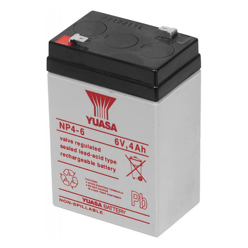 Аккумуляторная батарея для ИБП 6V/4Ah Yuasa NP4-6