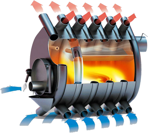 Печь газогенераторная Бренеран АОТ-06 т00 100 м3