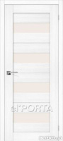 Дверь межкомнатная Эльпорта (el Porta) ПОРТА 23, ЭкоШпон, Snow Veralinga