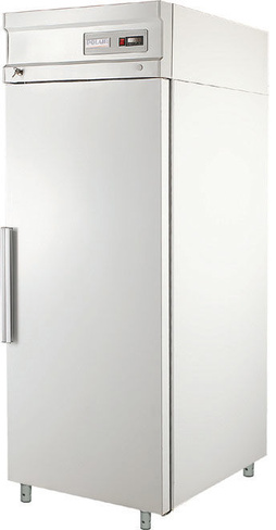 Шкаф холодильный Polair CM105-S с металлическими дверьми 697x1960x620 мм