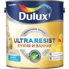 Краска Dulux Ultra Resist Кухня и ванная полуматовая 1л BW 5239229