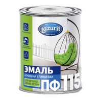 Эмаль ПФ-115 «Lazurit»; салатный, 1,8 кг
