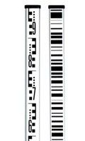 Рейка LEICA GSS111 (5м, E-, штрих-код, телескопическая)