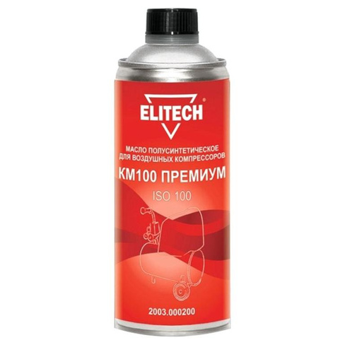 МАСЛО КОМПРЕССОРНОЕ ELITECH п/синт 450 мл