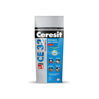 Затирка Ceresit для узких швов до 6 мм CE 33 Графит 2кг №16