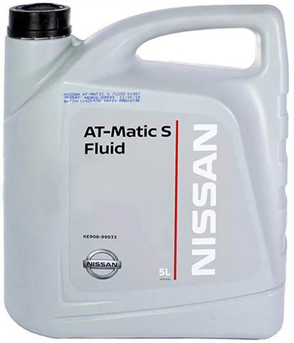 Масло трансмиссионное Nissan ATF Matic S Fluid 5 л