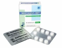 Таблетки Мексидол-вет 1 табл x 0,125 г