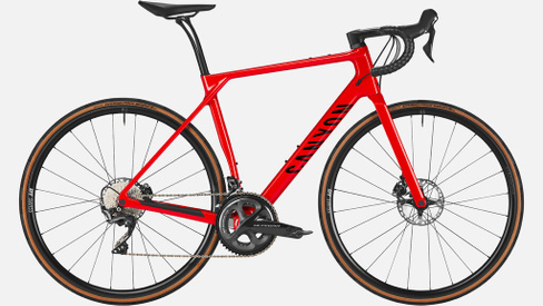 Дорожный велосипед Canyon Endurace CF 8 LTD, красный