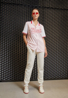 Рубашка Karl Kani, светло-розовый