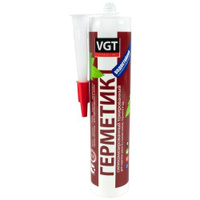 VGT Герметик акрил. (мастика) для нар/внутр работ санитарный белый 0.40 кг