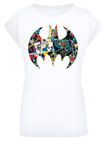 Рубашка F4Nt4Stic DC Comics Batman Comic Book, белый