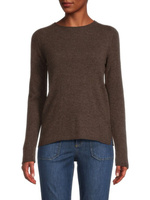 Свободный кашемировый свитер Sofia Cashmere, коричневый
