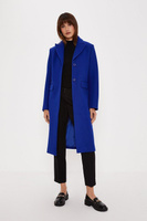 Однобортное пальто Oasis, синий