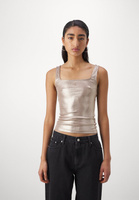 Топ Exclusive Tank Calvin Klein Jeans, цвет frosted almond