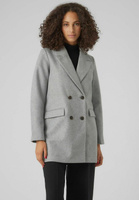 Короткое пальто Vero Moda, светло-серый меланж