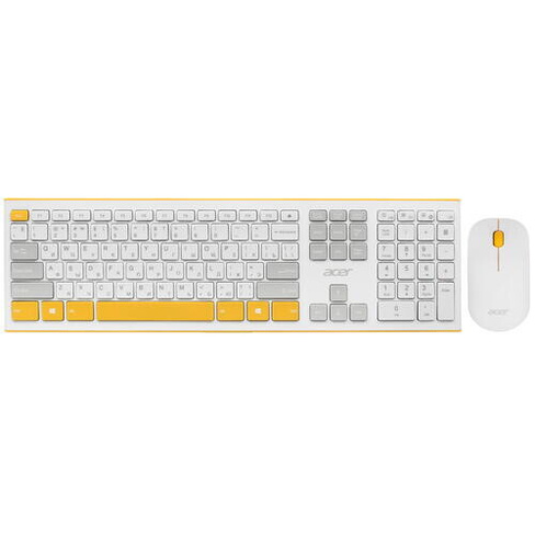 Клавиатура и мышь Acer OCC200WhiteYellow