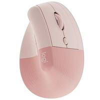 Вертикальная мышь Logitech LiftPink