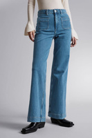 Расклешенные джинсы H&M, синий