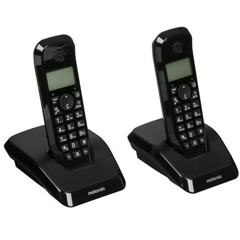 Беспроводной телефон Motorola S1202Black