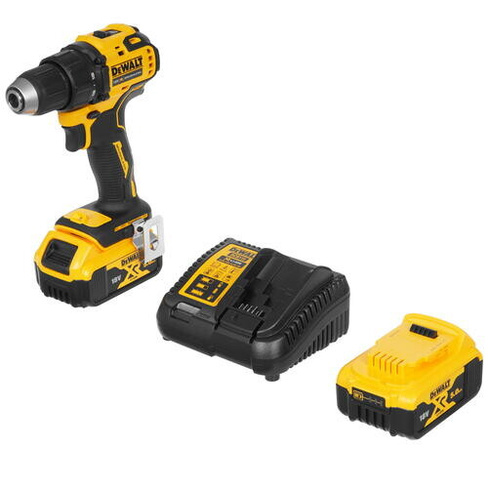 Дрель-шуруповерт DEWALT DCD708P2T-QW