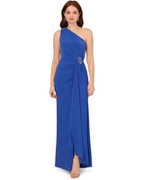 Платье Adrianna Papell Jersey Evening Gown, цвет Brilliant Sapphire