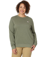 Толстовка Carhartt Relaxed Fit Midweight French Terry Crew Neck, цвет Dusty Olive