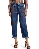 Джинсы LAUREN Ralph Lauren High-Rise Relaxed Cropped Jeans in Atlas Wash, цвет Atlas Wash