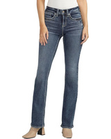Джинсы Silver Jeans Co. Suki Mid Rise Curvy Fit Bootcut Jeans L93719ECF365, цвет Indigo