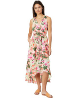 Платье Tommy Bahama Legacy Blooms SL Maxi, цвет Pure Coral