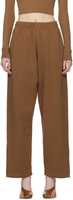 Коричневые брюки для отдыха Hailey Bieber Edition HB Wardrobe.Nyc