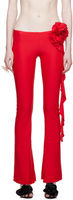 Красные брюки с надписью «The Gun» Fancì Club