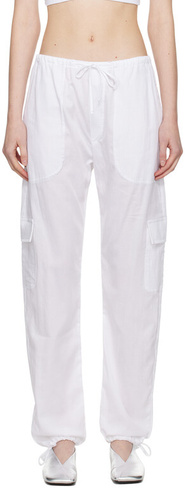 Белые брюки карго Yoko Leset