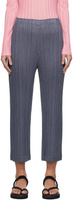 Серые брюки с утолщенным низом 1 Pleats Please Issey Miyake, цвет Gray