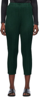 Зеленые брюки Basic Pleats Please Issey Miyake