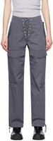 Серые походные брюки с карманами Dion Lee