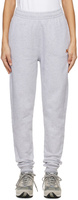 Серые спортивные штаны с головой лисы Maison Kitsune, цвет Light grey