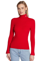 Calvin Klein Свитер с высоким воротником, красный