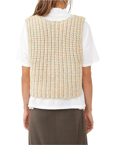 Свитер Free People Hoopla Sweater Vest, цвет Tropical Fruit Combo