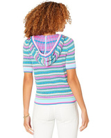 Свитер Lilly Pulitzer Avington Sweater, цвет Turquoise Shore Mermaid Stripe