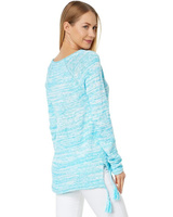 Свитер Lilly Pulitzer Jody V-Neck Sweater, цвет Amalfi Blue Marl
