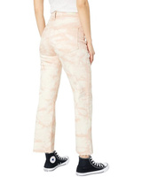 Брюки AG Jeans Alexxis Vintage High-Rise Straight Crop in Tie-Dye Mauve Orchid, цвет Tie-Dye Mauve Orchid