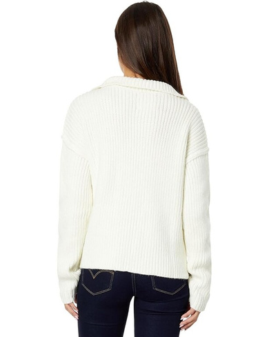 Свитер Lucky Brand 1/2 Zip Pullover Sweater, цвет Whisper White