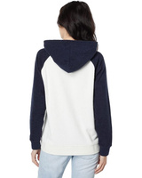 Худи Outerknown Hightide Color-Block Hoodie, цвет Night/Electric Lime