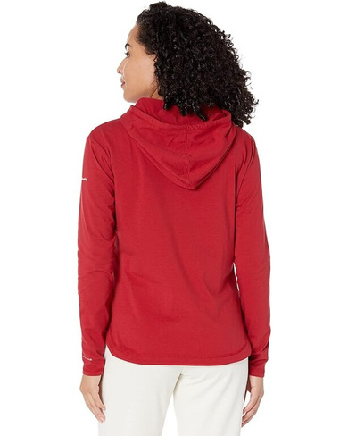 Пуловер Columbia Arkansas Razorbacks Sun Trek Hooded Pullover, цвет Red Velvet