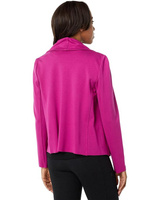 Свитер Anne Klein Serenity Drape Front Jacket, цвет Elderberry